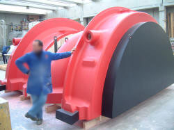 Model for turbine casting